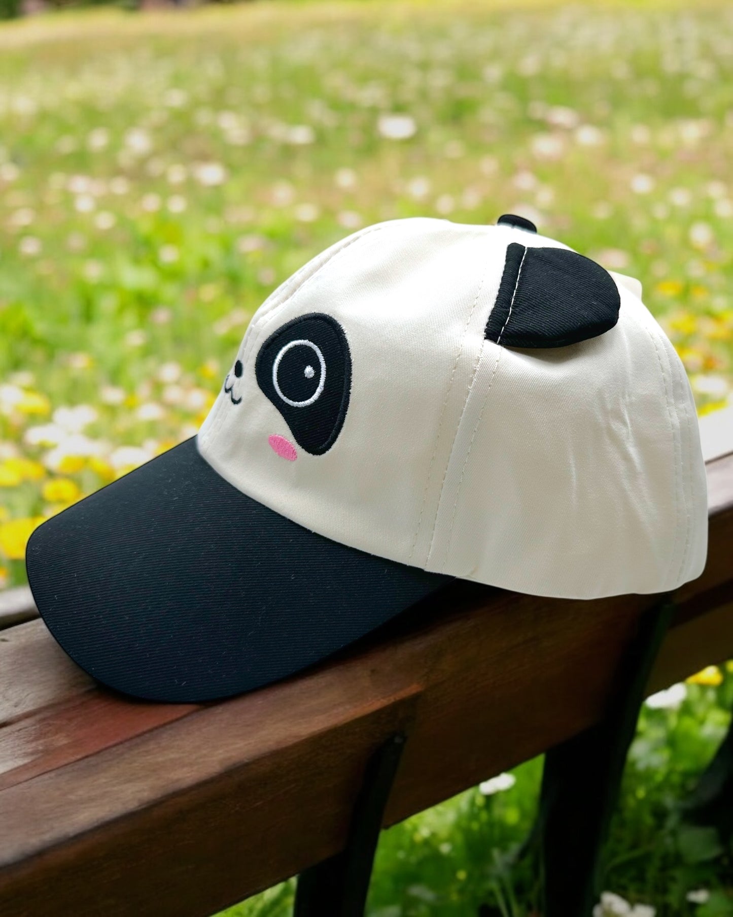 Gorra Niño Panda Oscura