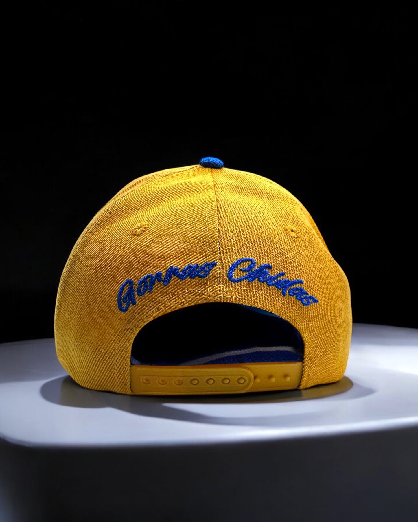 Gorra de Mexico Color Naranja con Azul