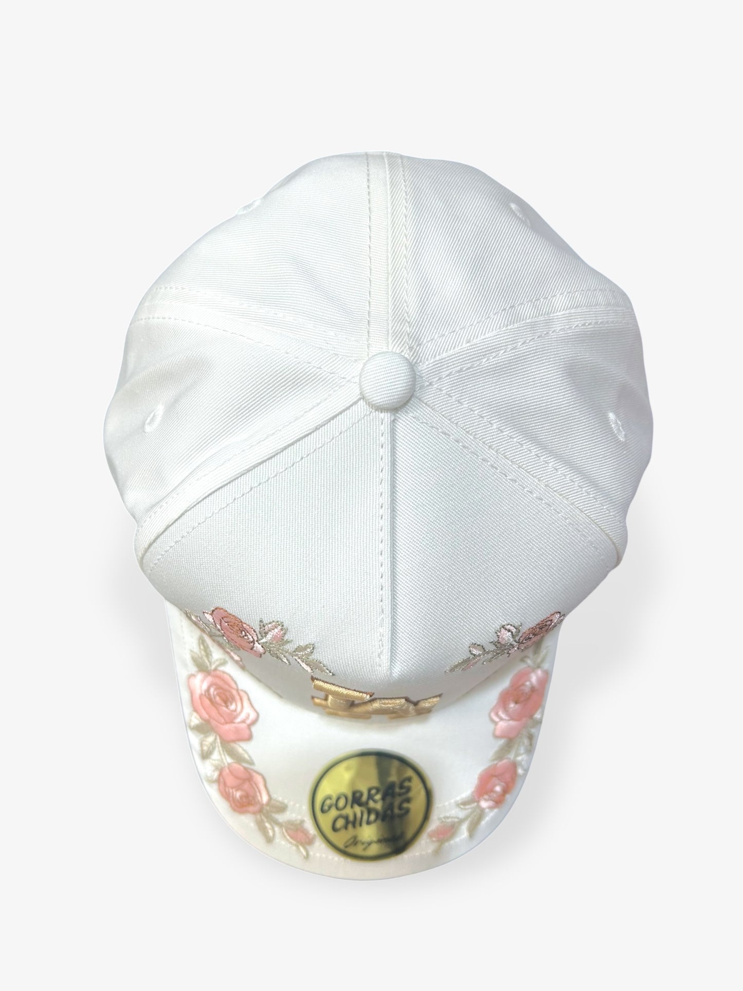LA - Rose Roses Embroidery in Cream
