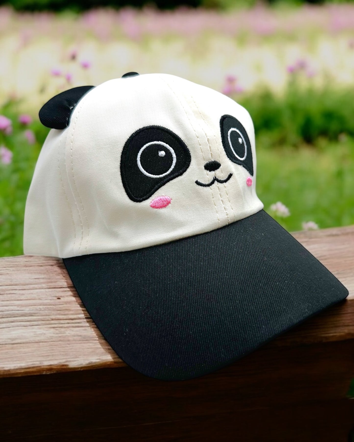 Gorra Niño Panda Oscura