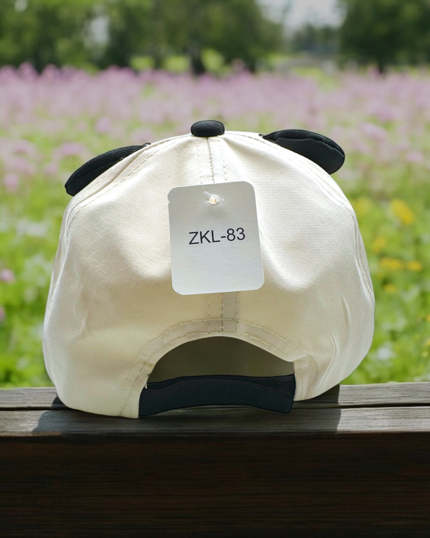 Gorra Niño Panda Oscura