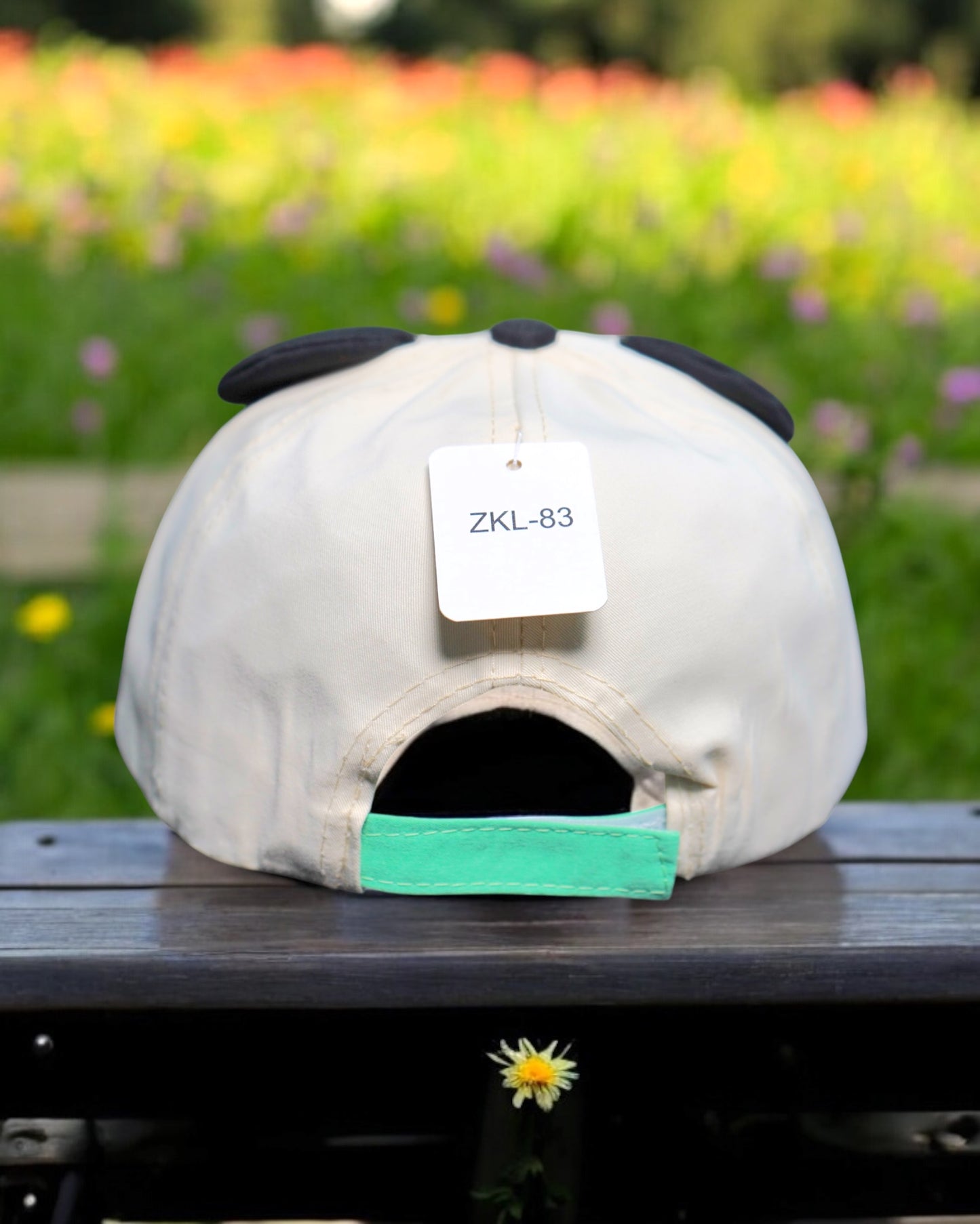 Gorra Niño Panda Verde