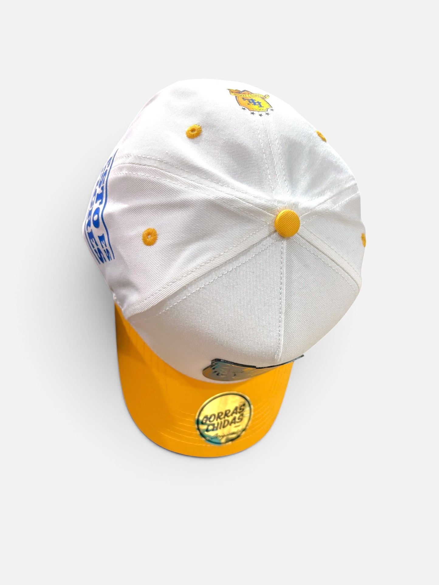“Tigres” UANL in White/Yellow with Black Plate