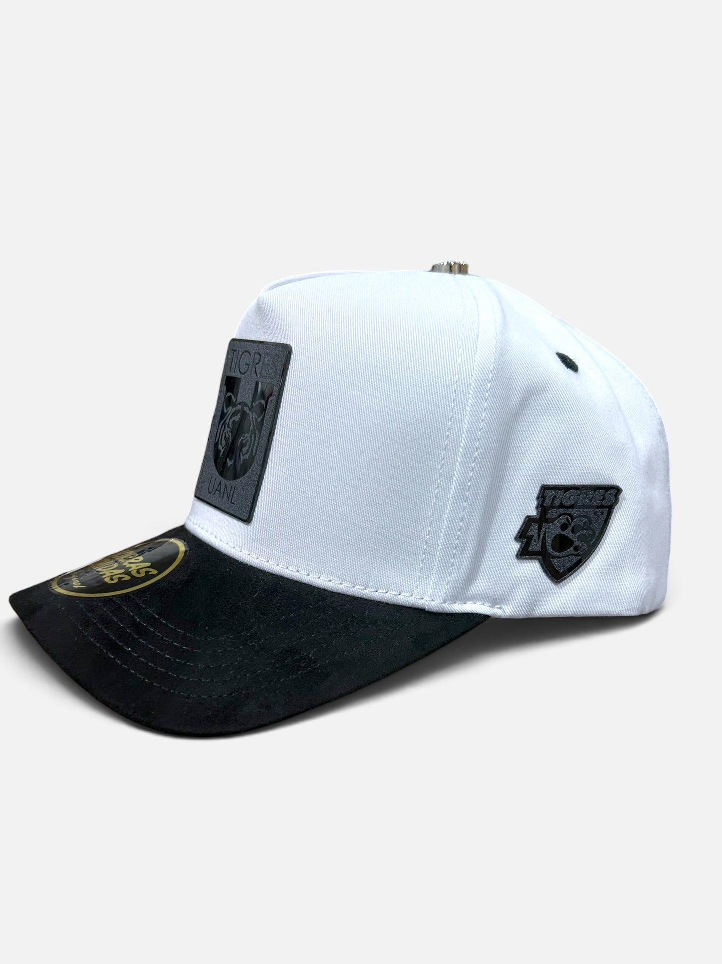 “Tigres” UANL in White/Black with Black Plate