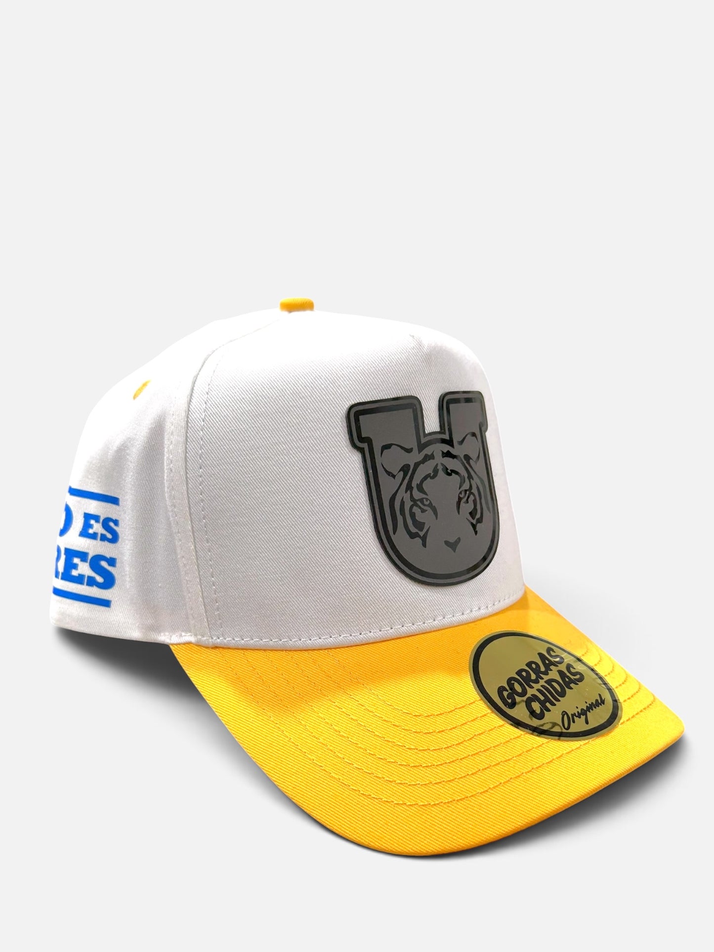 “Tigres” UANL in White/Yellow with Black Plate