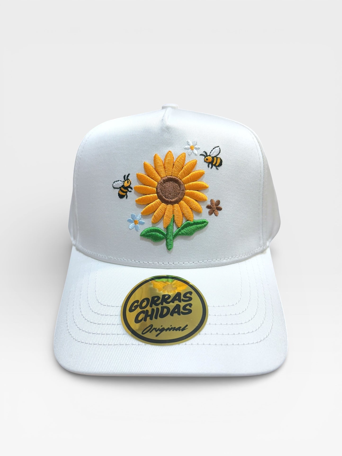 Sunflower Embroidered Hat
