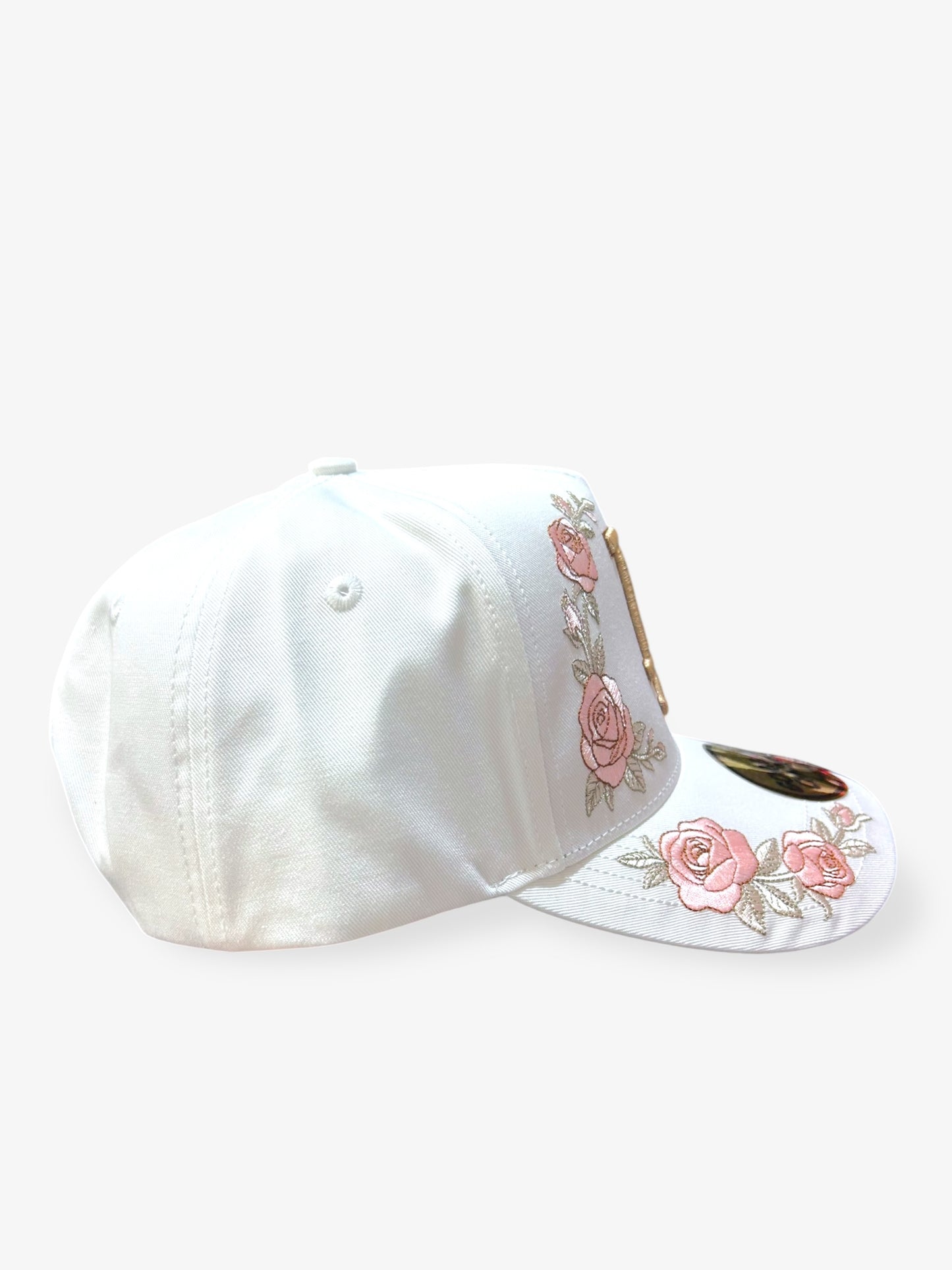 LA - Rose Roses Embroidery in Cream