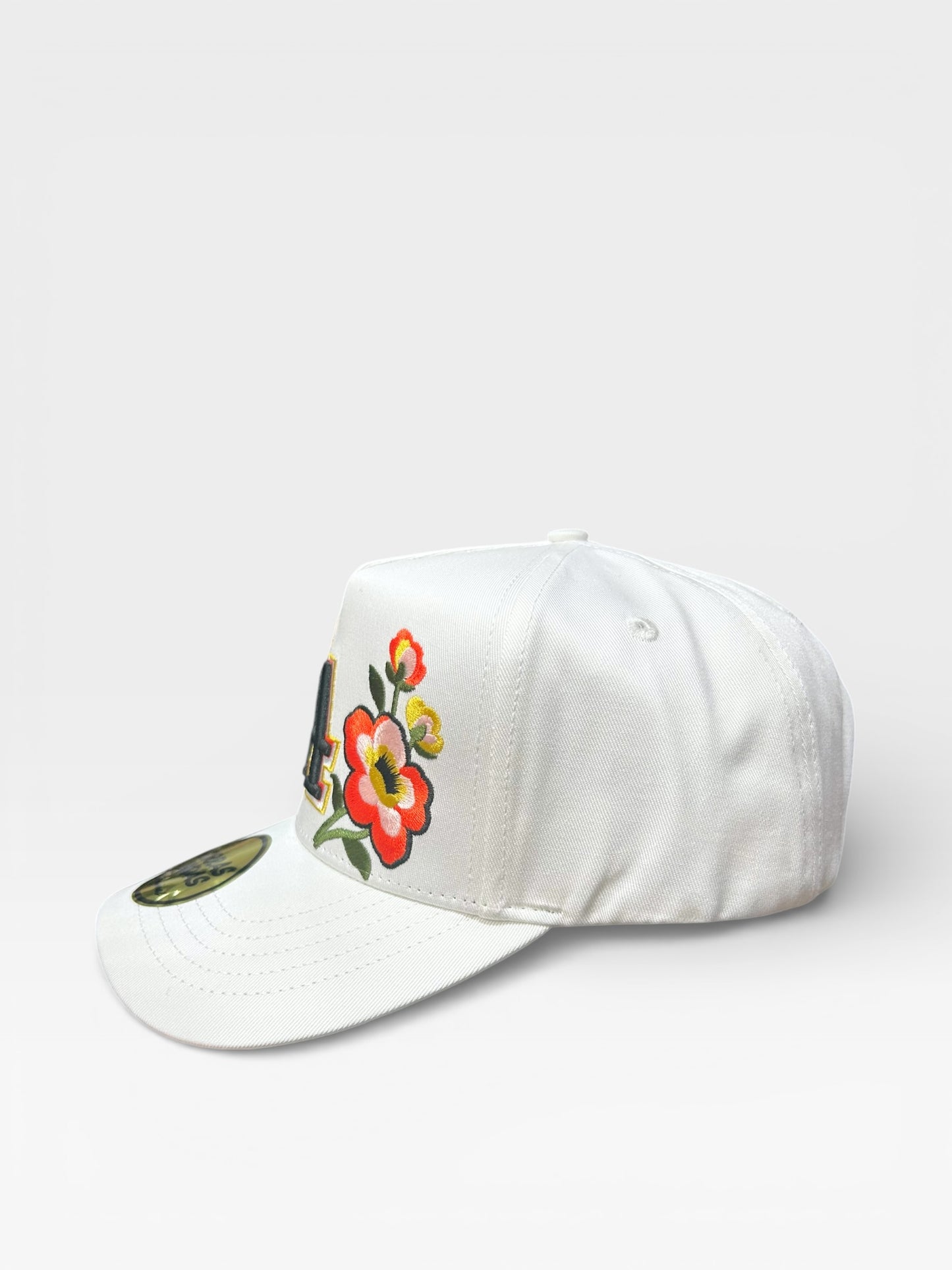 LA - Hat with flower Embroidery