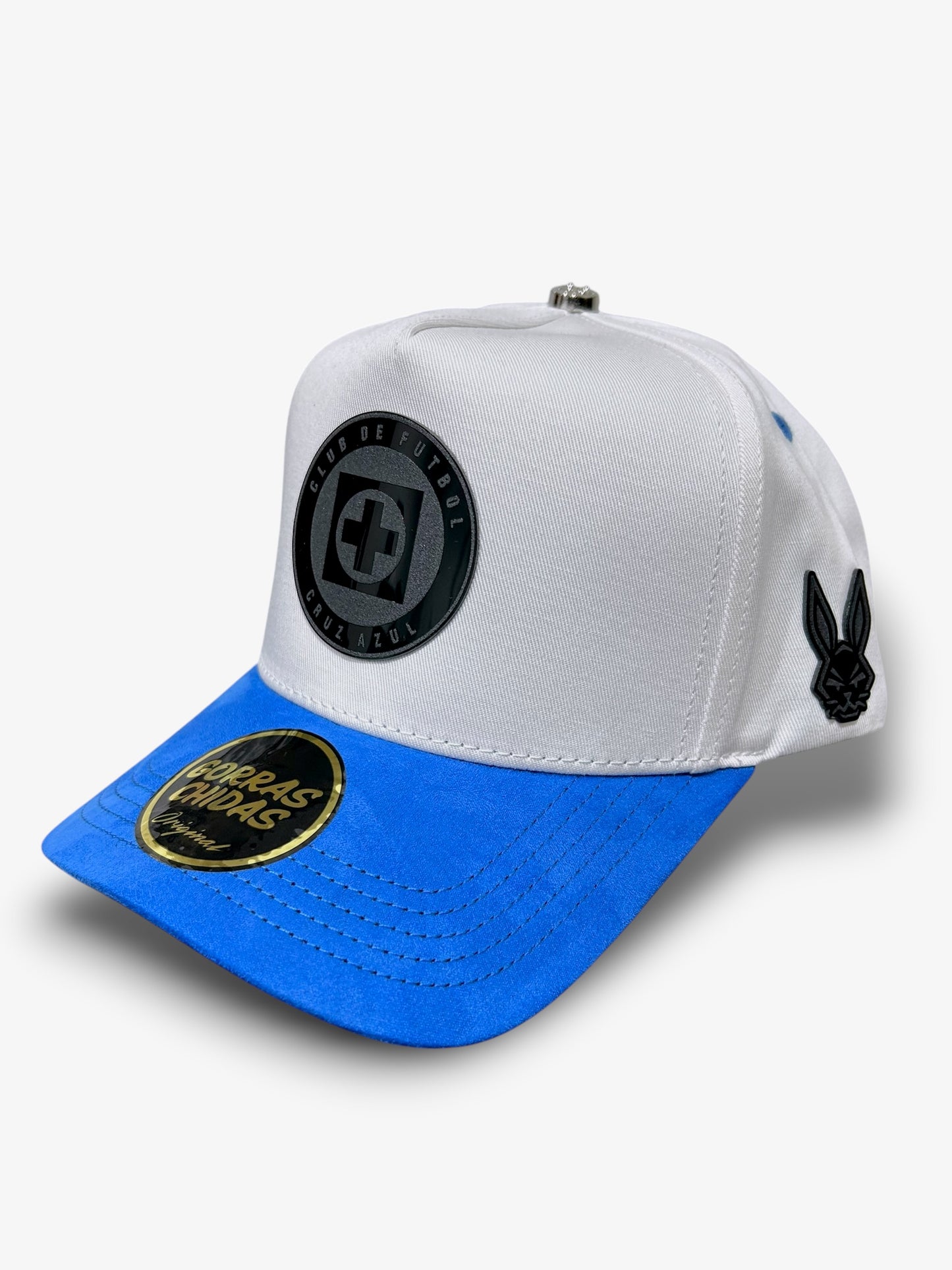 “Cruz Azul” Club de Futbol White/Blue- Black plate