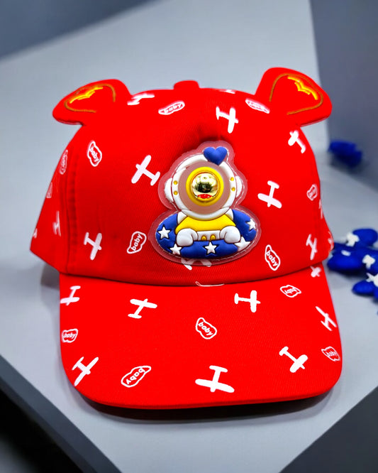 Gorra de Niño - Astronauta Roja