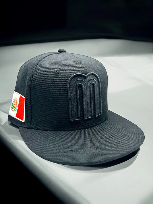 Gorra de Mexico color Negra