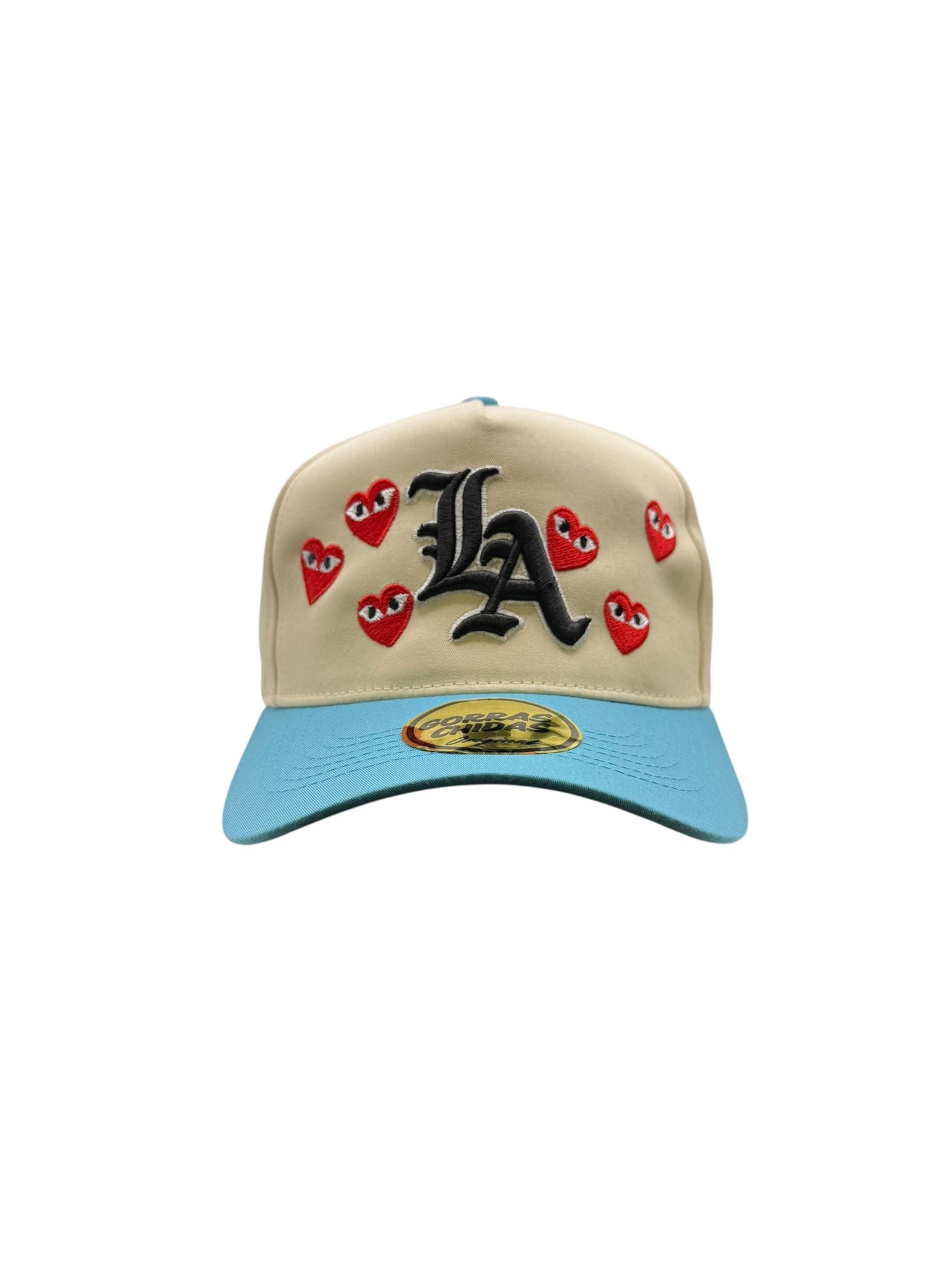 “LA” Corazones Estilo 1