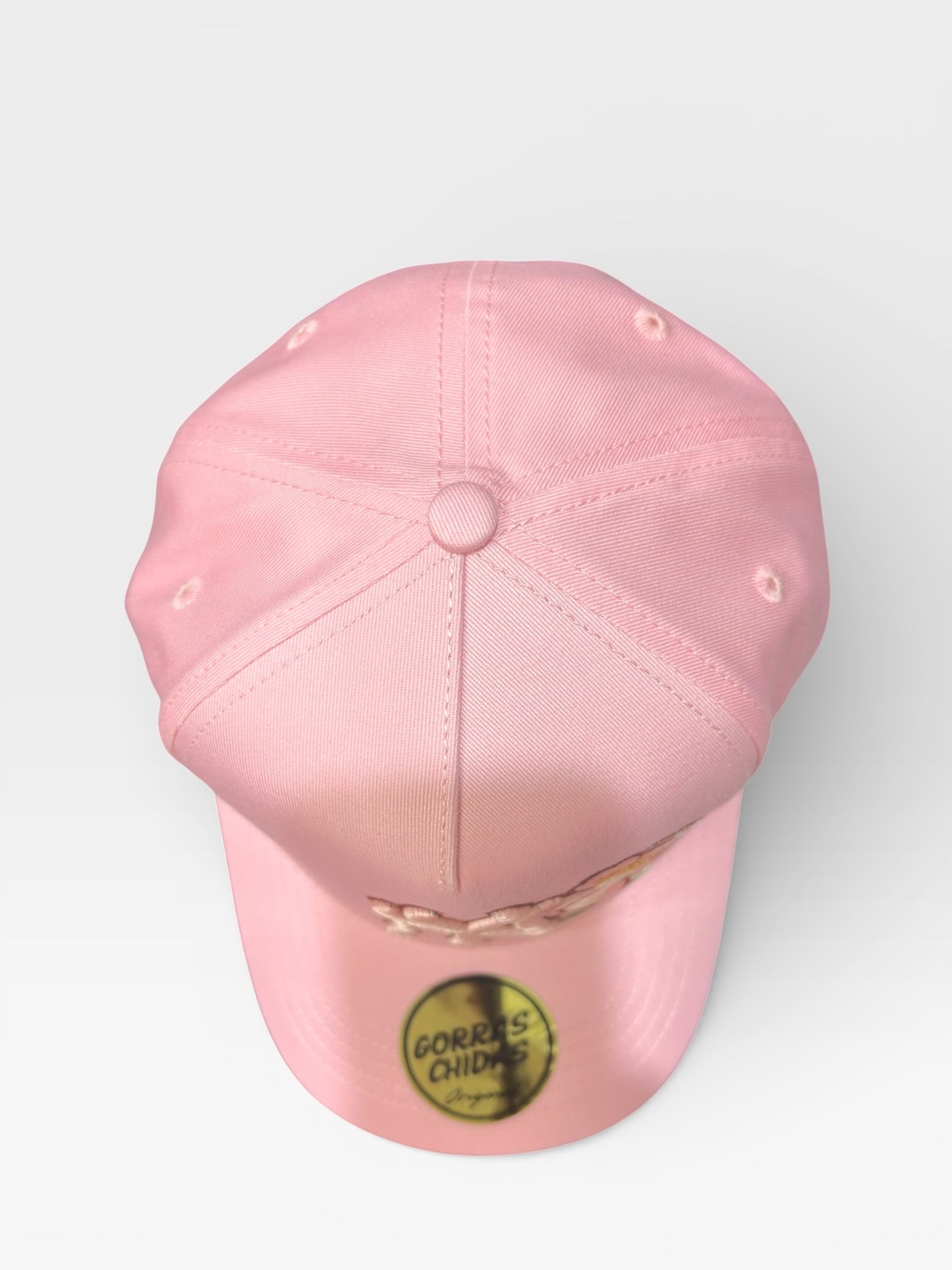 New York - Hat with Flower Embroidery