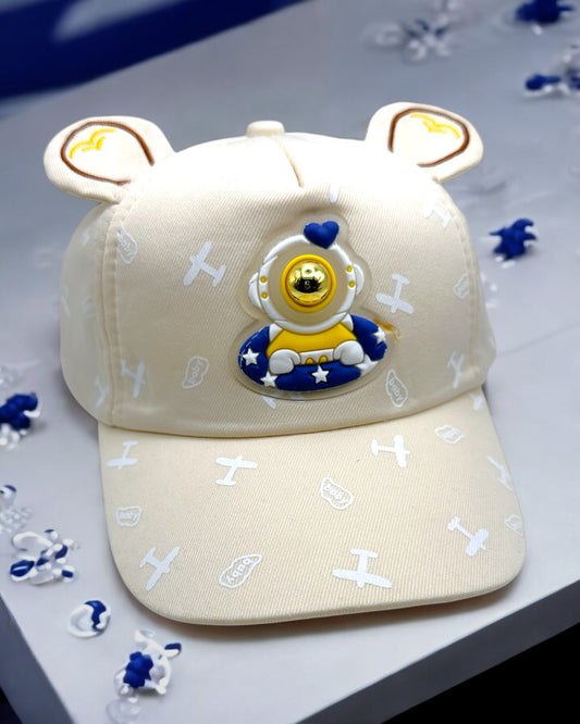 Gorra de Niño - Astronauta Beige