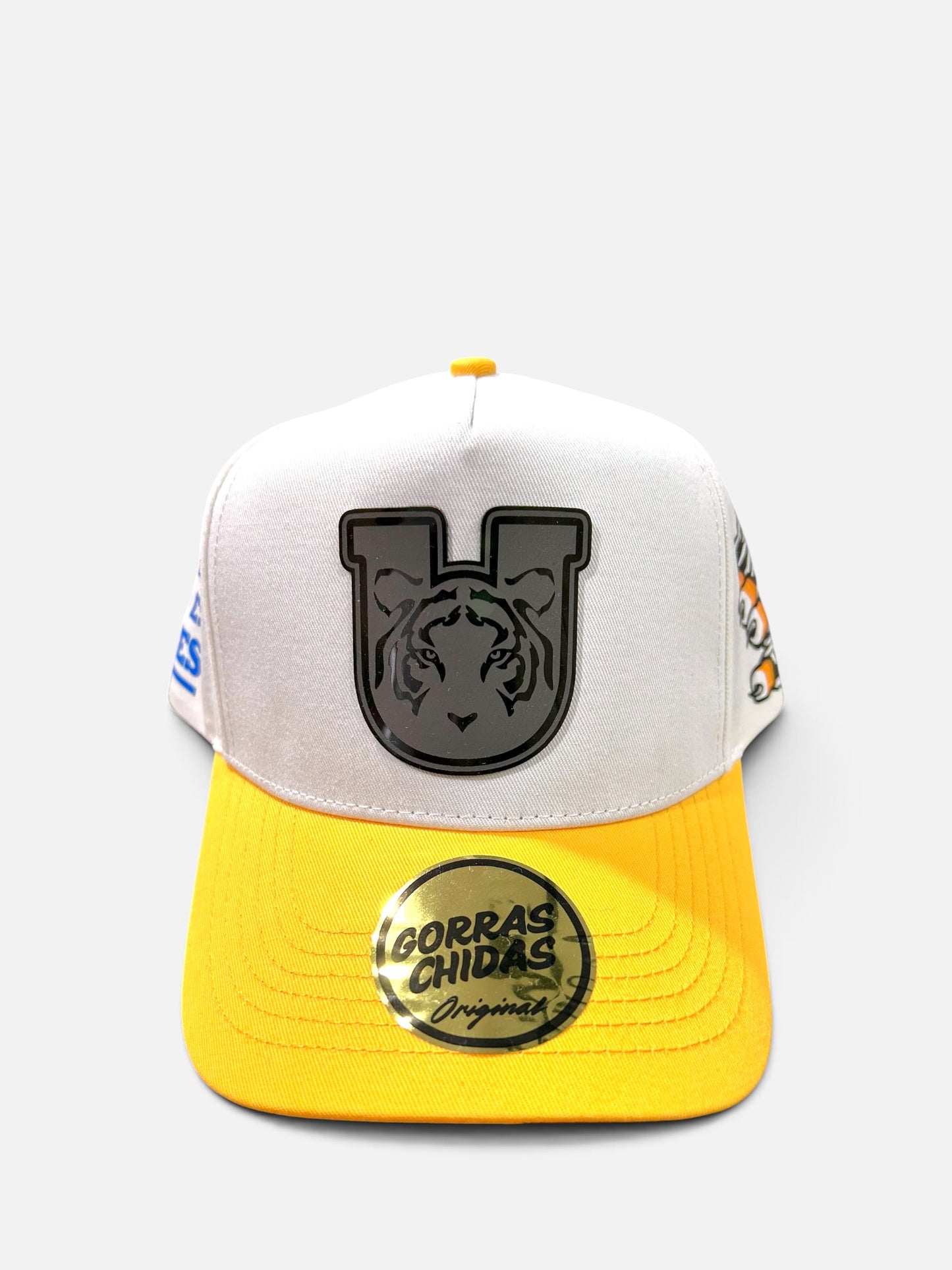 “Tigres” UANL in White/Yellow with Black Plate