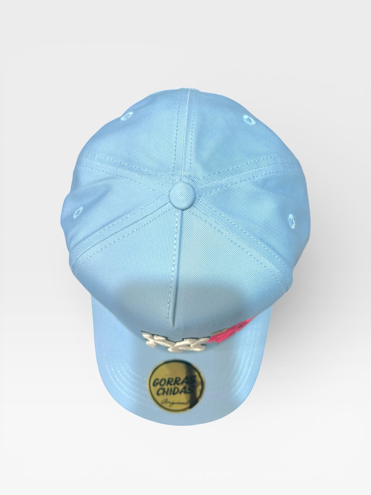 New York - Hat with Flower Embroidery