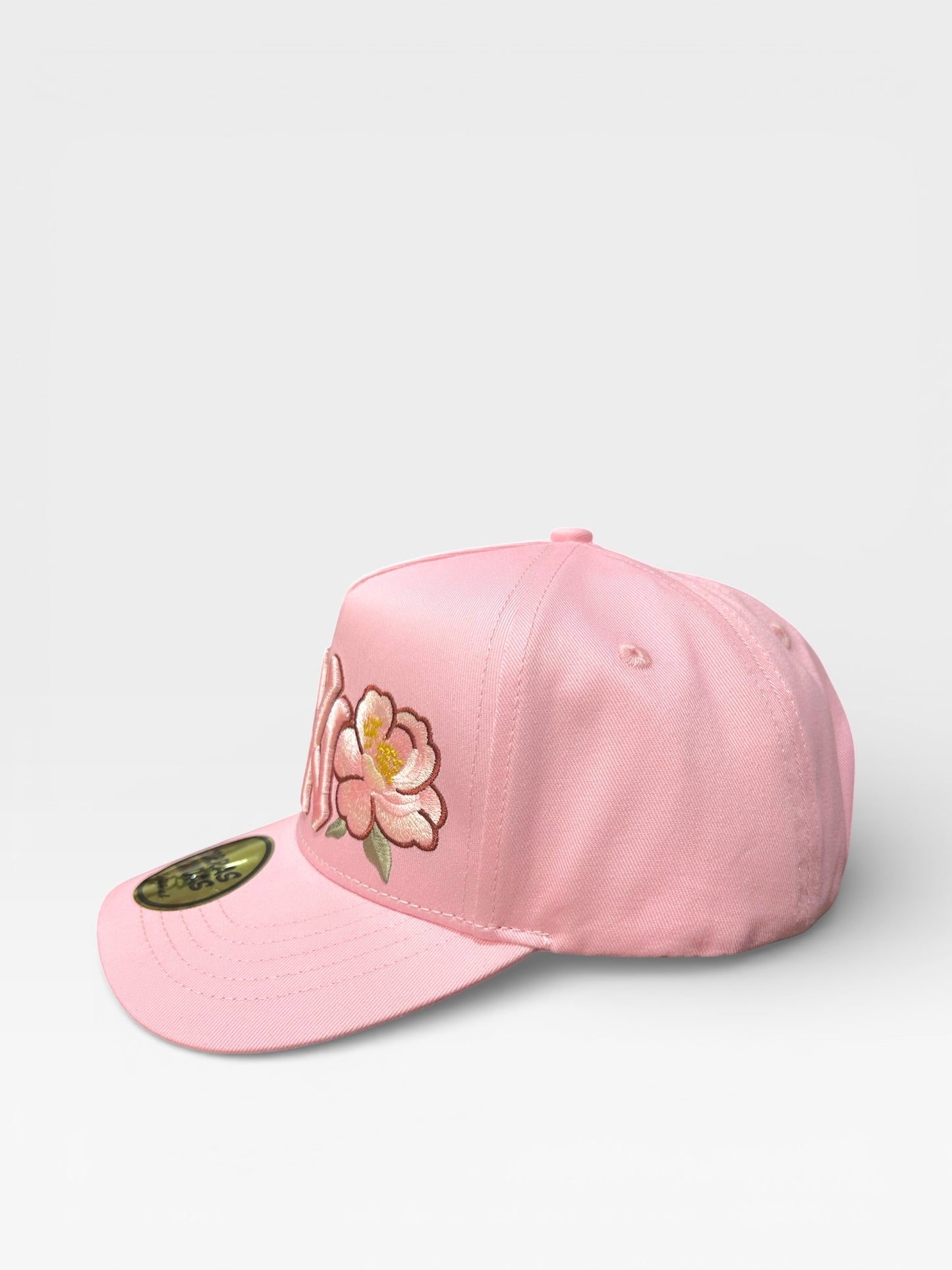 New York - Hat with Flower Embroidery