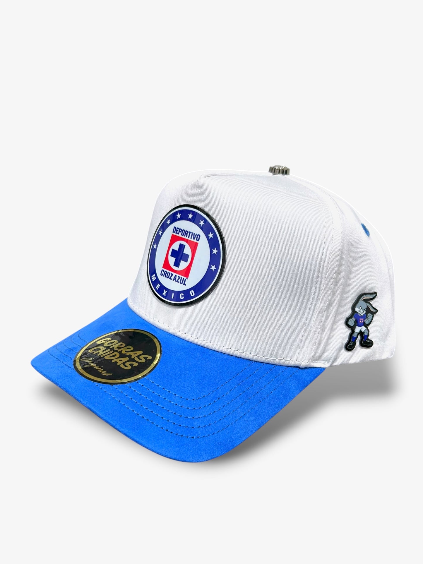 “Cruz Azul” Club de Futbol White/Blue- Color Plate