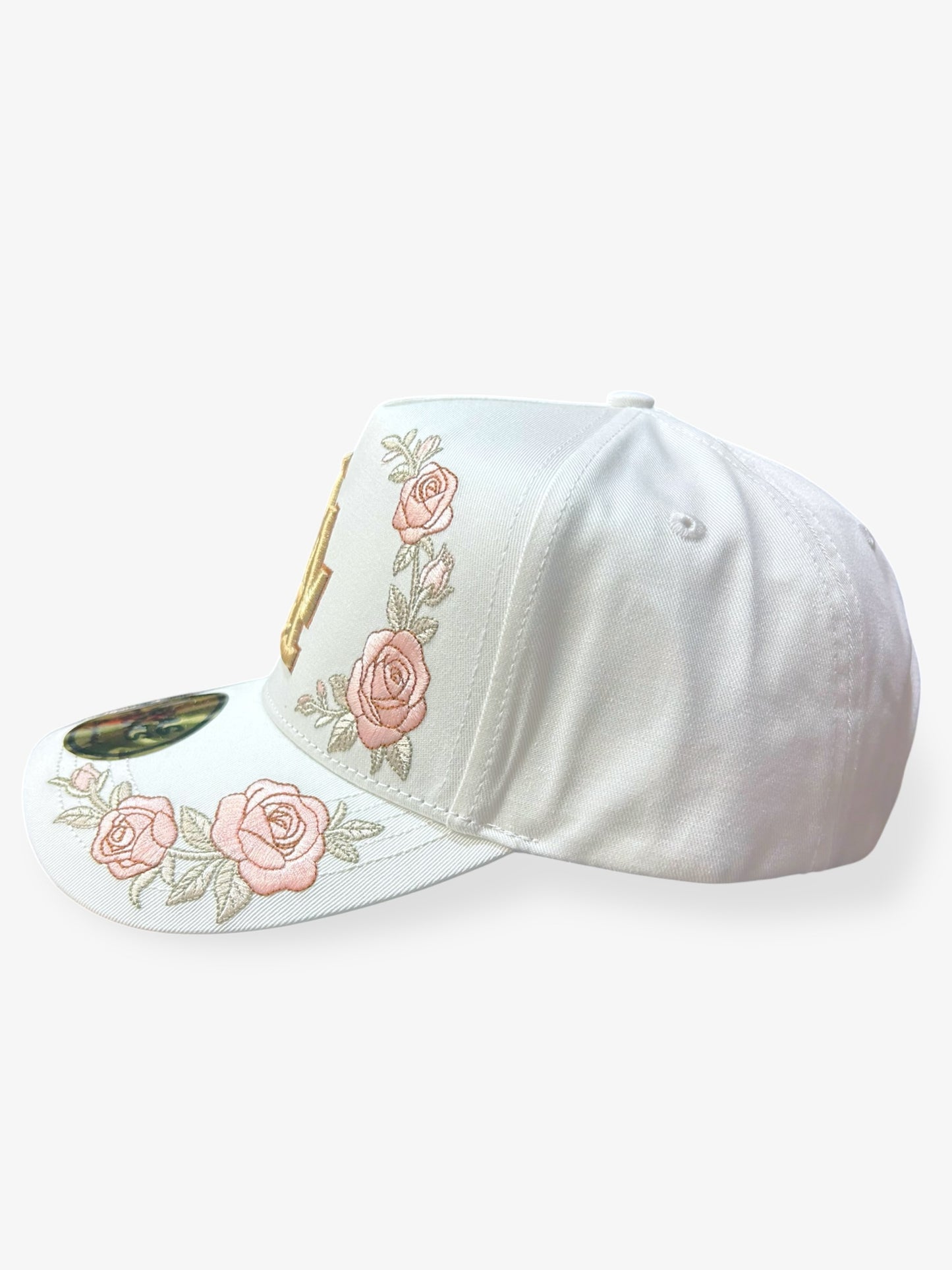 LA - Rose Roses Embroidery in Cream