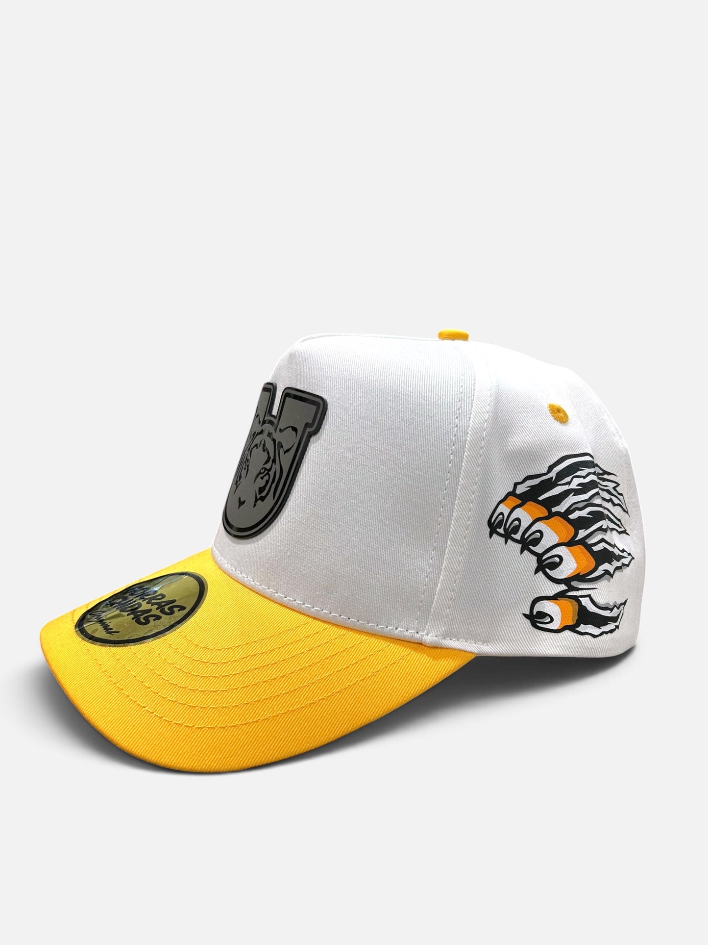 “Tigres” UANL in White/Yellow with Black Plate