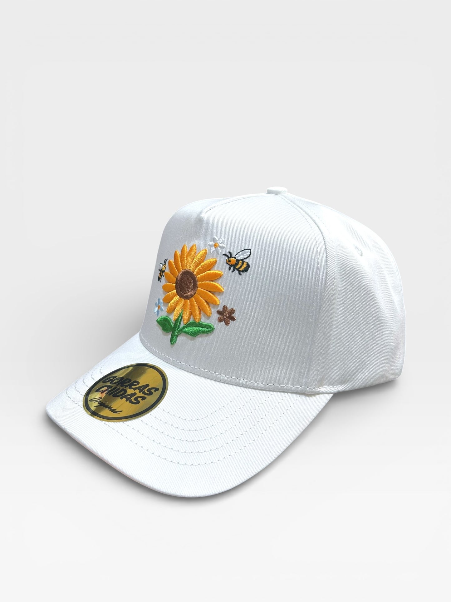 Sunflower Embroidered Hat