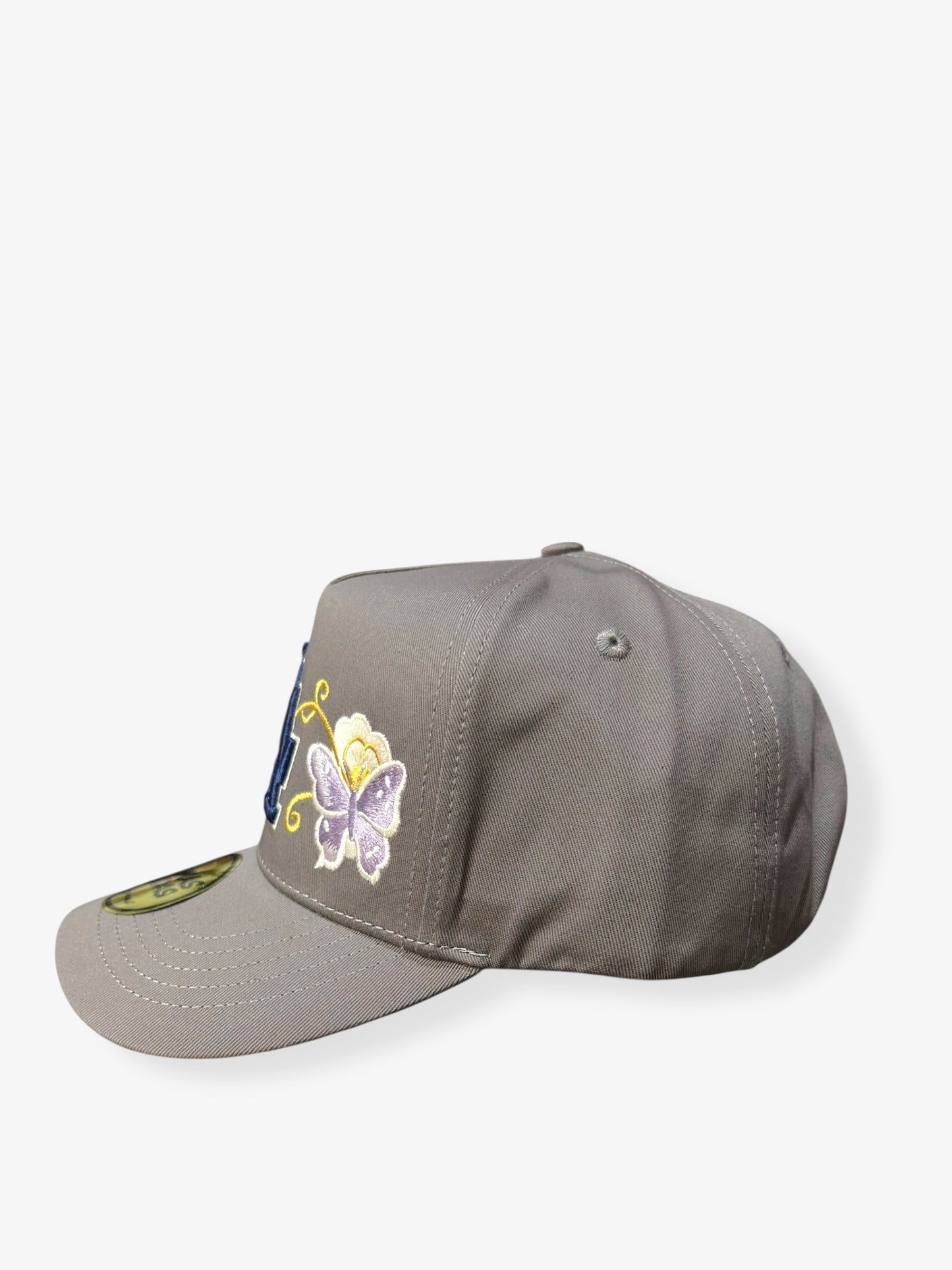 LA - Butterfly Embroidery in Gray