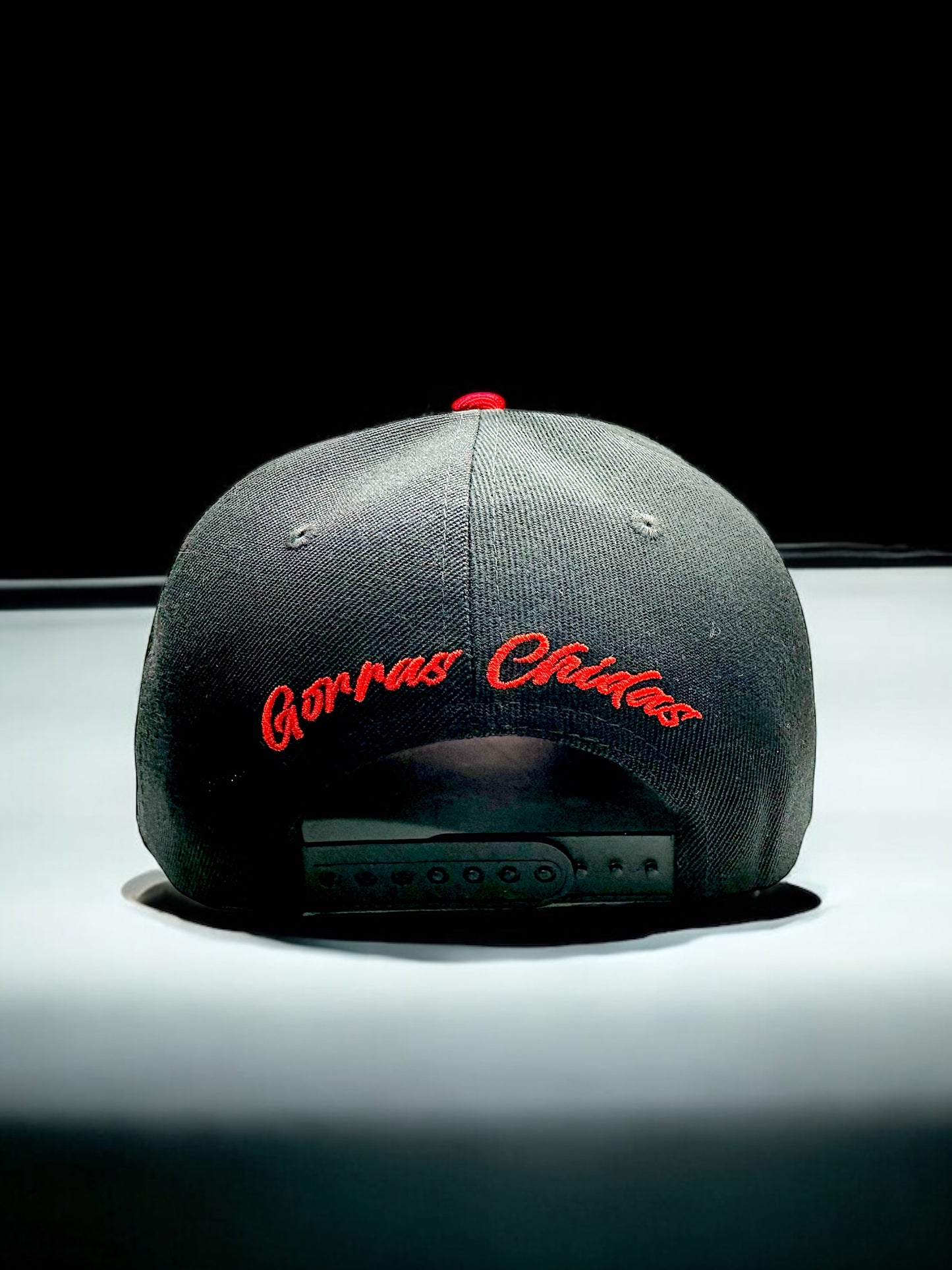 Gorra de Mexico color Negro y Rojo