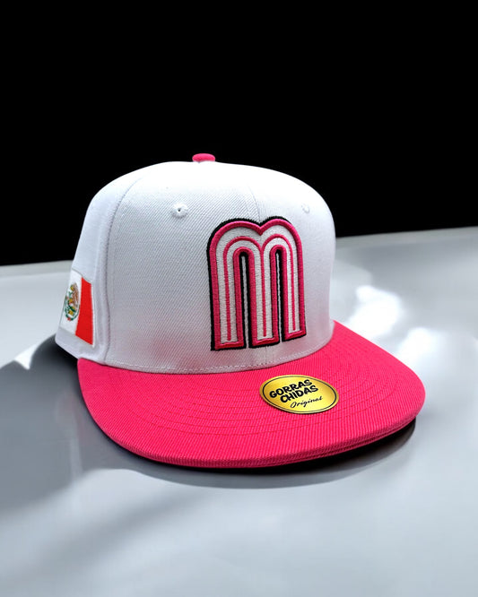 Gorra de Mexico en Rosa