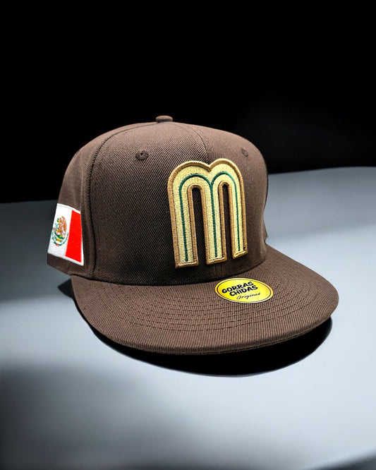 Gorra de Mexico Color Marron