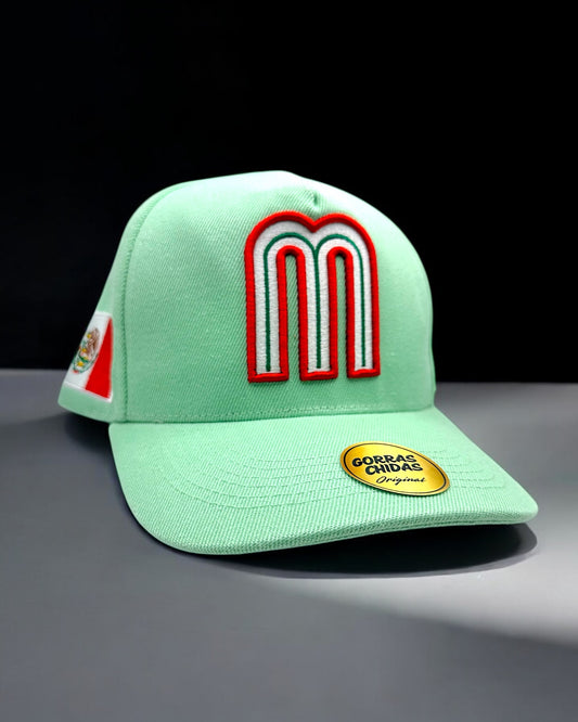 Gorra de Mexico color Menta